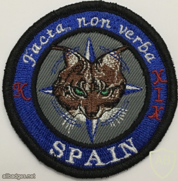 Spain - Military - National Intelligence Cell KFOR K 14 Patch img58841