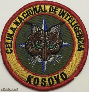 Spain - Military - National Intelligence Cell Kosovo Patch img58842