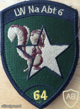 Switzerland - Air Force - Intelligence Section 6, 64 Coy Patch img58871