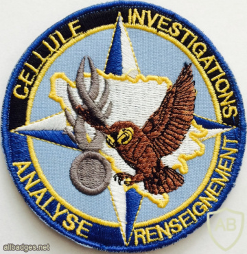 France - Gendarmerie - KFOR Investigations, Intelligence, and Analysis Cell Badge img58913