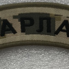 Kazakh Army Intelligence Shoulder Arc Patch img59025