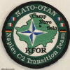 NATO - KFOR C2 Intelligence Naples Transition Team Patch