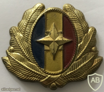 Romanian Intelligence Service Officer Cap Badge img59100