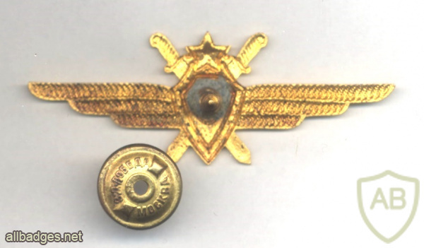 SOVIET UNION Air Force Pilot 3rd Class wing badge, 1950-1961 img59179