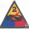 US Army 2nd Armored Division "Hell on Wheels" sleeve patch img59478