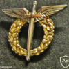 CZECH REP. Air Force Pilot qualification wings badge