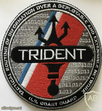 USCG TRIDENT Intelligence and Signals Patch img59617