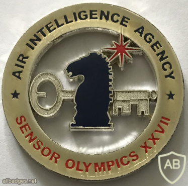 US Air Force - Air Intelligence Agency - Sensor Olympics 27 Challenge Coin img59714