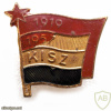 Hungarian Young Communist League member badge
