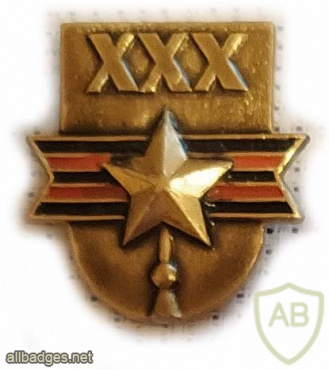 30 years of freedom from nazi germany occupation badge img59951