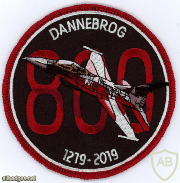 Patch for 800 years anniversary for the Danish flag (DANNEBROG) img60186