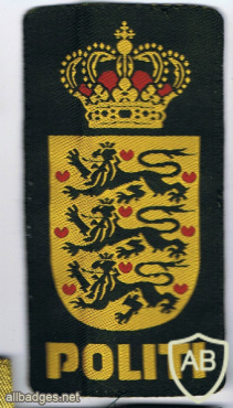 Danish police shoulder patch img60185