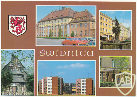 Свидница, Świdnica, Швидница - герб города 1966-1999гг. img60161