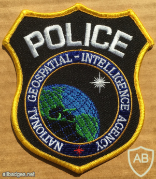 US - National Geospatial-Intelligence Agency Police Patch img60728