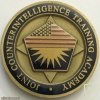 US - Department of Defense - Joint Counterintelligence Training Academy Challenge Coin