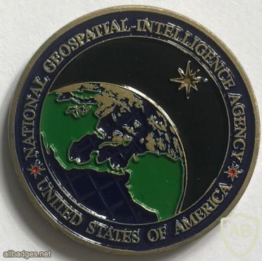 US - National Geospatial-Intelligence Agency Challenge Coin img60726