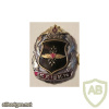 Russia Ministry of Defense General Staff 1st Communication Node Rubin badge