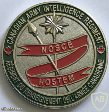 Canada - Army Intelligence Regiment Command Challenge Coin img60810