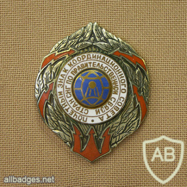 Coordinating Council of the CIS countries for government communications badge img60822