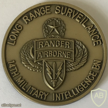 US - Army - 14th Military Intelligence Battalion Challenge Coin img60993