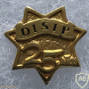 Venezuela - DISIP 25 Years Service Badge