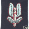 SAS beret badge, cloth