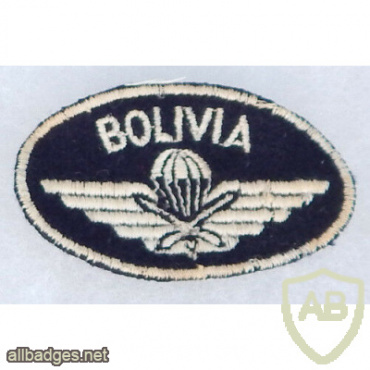 Bolivian Army Airborne - Parachutists Patch img63730