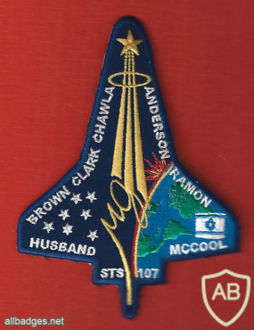 RAMON, ANDERSON, HUSBAND, BROWN ,CLARK,CHAWLA STS-107 img65475