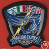 FALCON STRIKE- 2021 - The italian patch F-35 Exercise with the participation of the USA, UK, Italy and Israel at the amandola base in italy June 7-15 - 2021