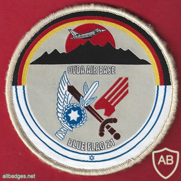Blue flag- 2021 - The german patch img67319