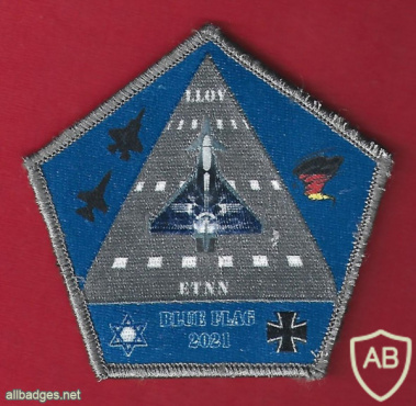 Blue flag- 2021 - The german patch img67320