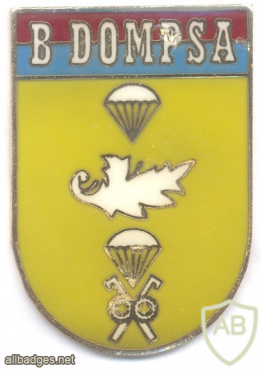 BRAZIL Army - Paratroopers Brigade, Parachutist Support & Maintenance Battalion pocket badge img68462