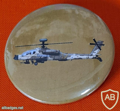 Apache Longbow helicopter AHP64D I ( resin ) - Silver img69186
