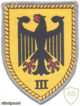 GERMANY Bundeswehr - 3rd Army Corps, 1957-1994 img70339