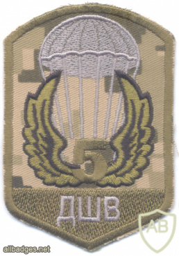 UKRAINE Army - 95th Separate Air Assault Brigade, 5th Coy parachutist, camo img70458