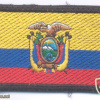 ECUADOR - Armed Forces of Ecuador National flag img70498