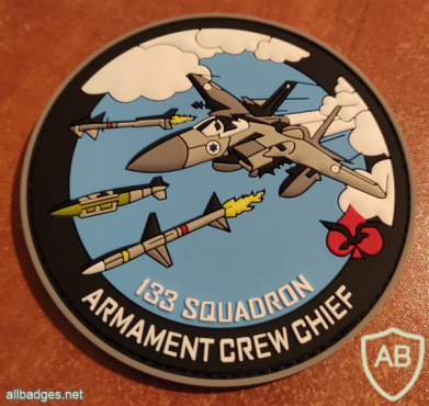 Armament crew chief - Double Tailed Knights Squadron - Squadron- 133 img70597