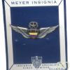 ECUADOR Army Aviation pilot qualification wings, US-made, on maker's card, 1970s img70940