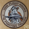 פאץ' גנרי מטוס F-16 3000 שעות טיסה